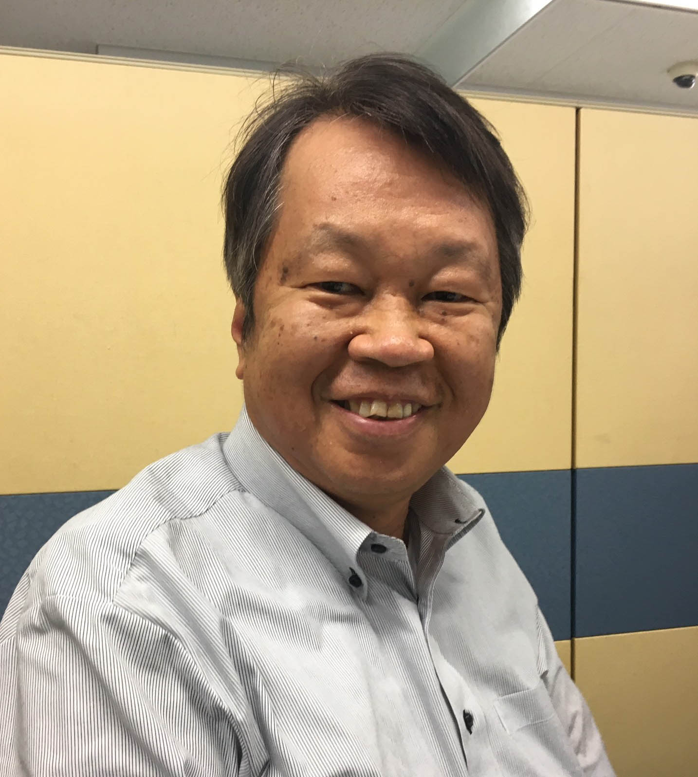 代表理事の谷水明広の写真です
